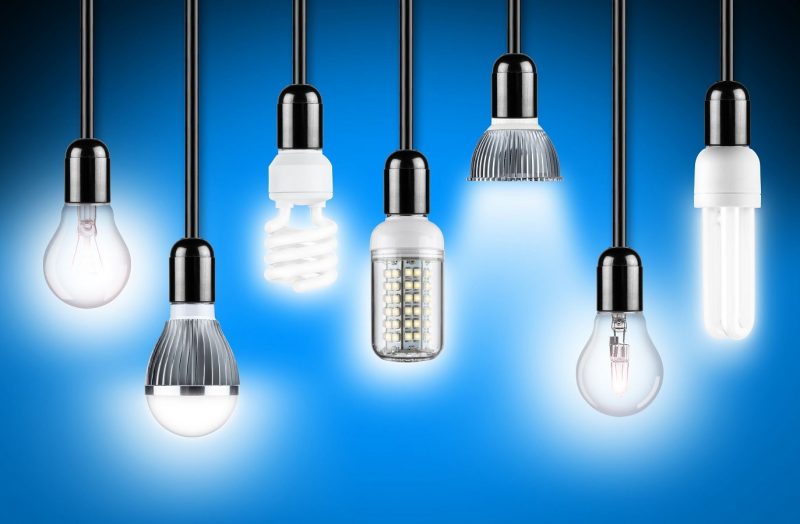 معرفی انواع لامپ ها